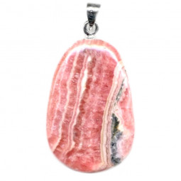 Pendentif Goutte en Rhodochrosite