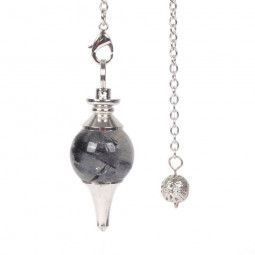 Pendule Séphoroton en Quartz Tourmaline