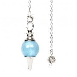 Pendule en Aigue Marine Style Séphoroton