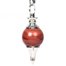 Pendule Séphoroton en Jaspe Rouge