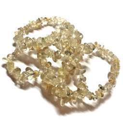 Bracelet Baroque en Quartz Rutile
