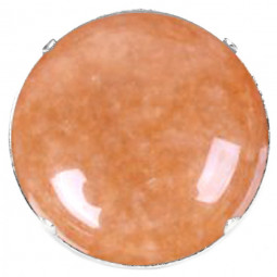 Bague Argent & Aventurine Rouge