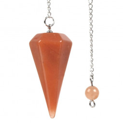 Pendule Cône en Aventurine Rouge