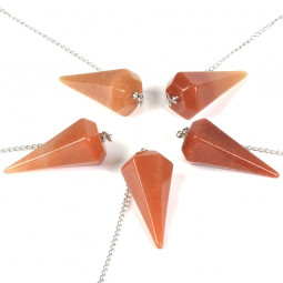 Pendule Cône en Aventurine Rouge