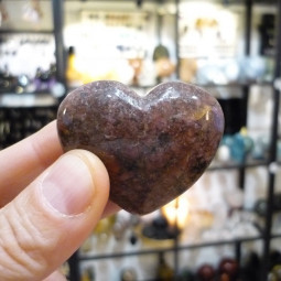 Coeur en Rhodonite