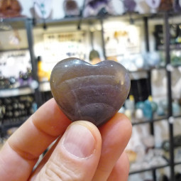 Coeur en Fluorite