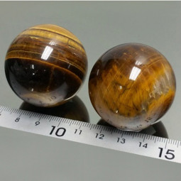 Sphère en Oeil de Tigre - 40 Grammes