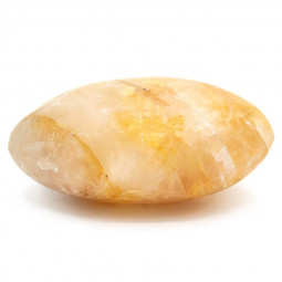 Galet de Quartz Hématoïde Golden