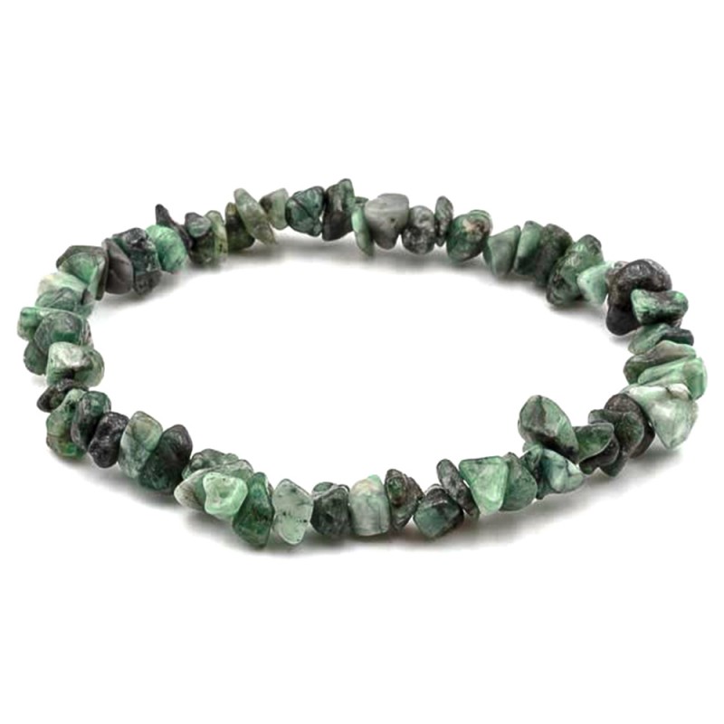 Bracelet en Emeraude Style Baroque