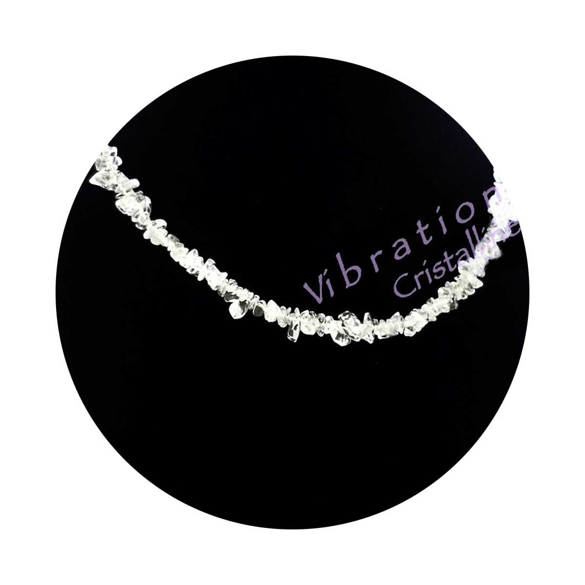 Collier Baroque en Cristal de Roche