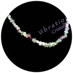 Collier Baroque en Fluorite