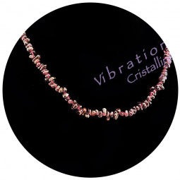 Collier Baroque en Grenat