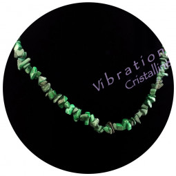 Collier Baroque en Malachite