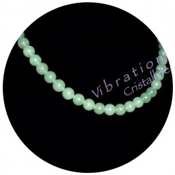 Collier Boules en Aventurine Verte