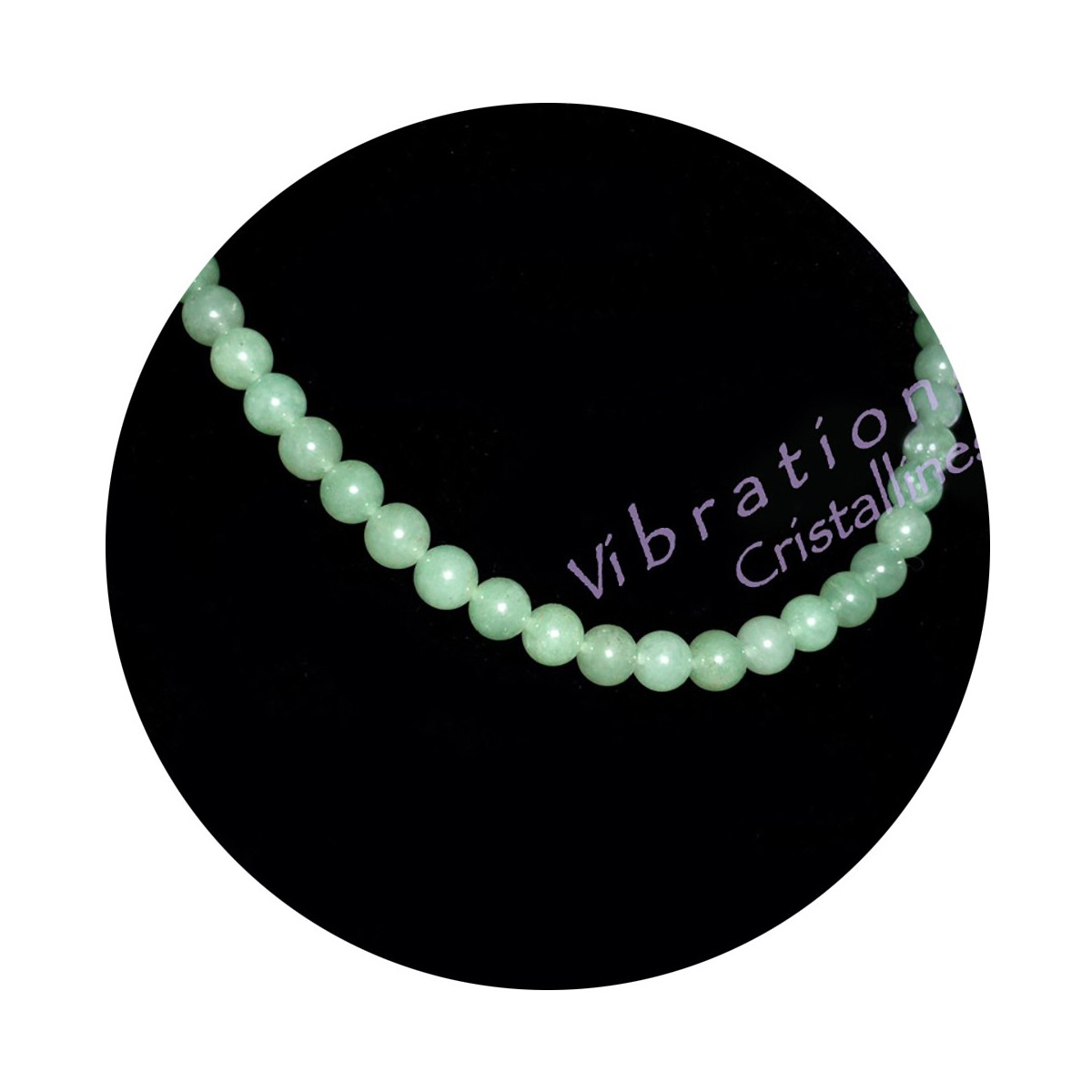 Collier Boules en Aventurine Verte