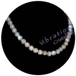 Collier en Labradorite - Boules de 6 et 8 mm