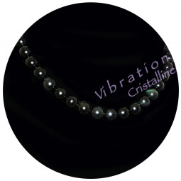 Collier en Oeil Céleste - Boules de 8 et 10 mm