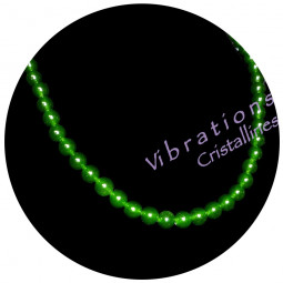 Collier Boules en Jade Néphrite