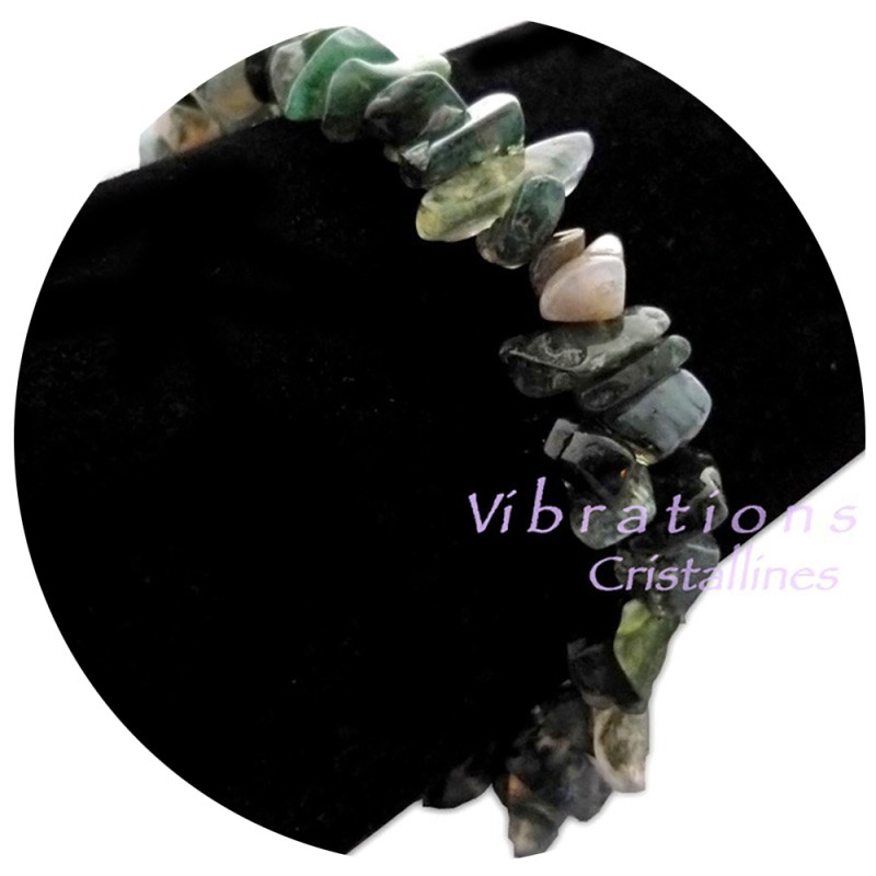 Bracelet Baroque en Agate Mousse