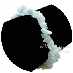 Bracelet en Aigue Marine de type Baroque