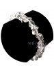 Bracelet en Cristal de Roche de Style Baroque Bracelet en Cristal de Roche de Style Baroque