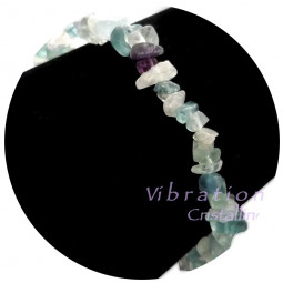 Bracelet Baroque en Fluorite