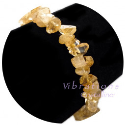 Bracelet Baroque en Citrine