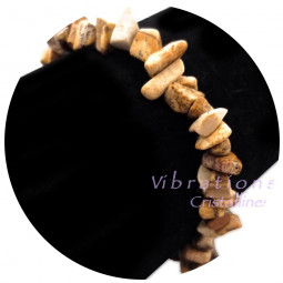 Bracelet Baroque en Jaspe Paysage