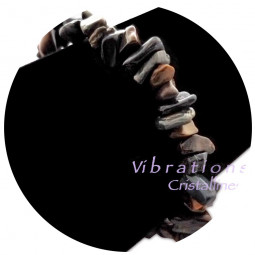 Bracelet Baroque en Oeil de Tigre