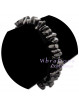 Bracelet Baroque en Obsidienne Noire