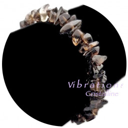 Bracelet Baroque en Quartz Fumé