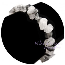 Bracelet Baroque en Quartz Tourmaline