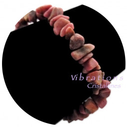 Bracelet Baroque en Rhodonite