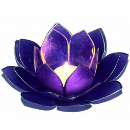 Bougeoir Photophore Lotus Indigo
