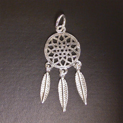 Pendentif Dreamcatcher en Argent