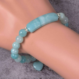 Bracelet Charme en Amazonite