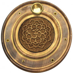 Brûle-Encens Fleur de Lotus en Bois