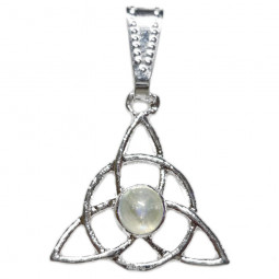 Pendentif Triskel et Pierre de Lune