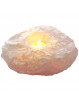 Photophore en Quartz Rose