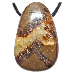 Pendentif Percé en Septaria