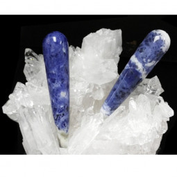 Bâton de massage en Sodalite