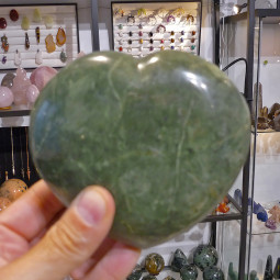 Coeur en Jaspe Opale
