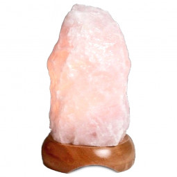 Lampe en Quartz Rose