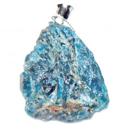 Pendentif en Apatite Brute