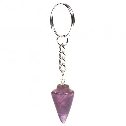 Porte-clés en Améthyste