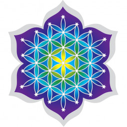 Sticker Fleur de Vie & Lotus