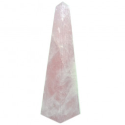 Obélisque en Quartz Rose - 330 Grammes