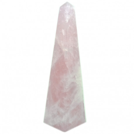 Obélisque en Quartz Rose - 330 Grammes