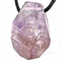 Pendentif Percé en Améthyste