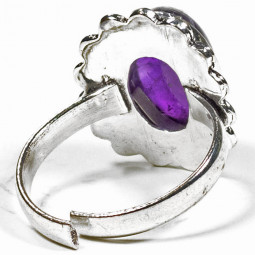 Bague Laiton & Améthyste